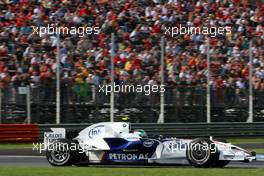 12.09.2008 Monza, Italy,  Robert Kubica (POL), BMW Sauber F1 Team, F1.08 - Formula 1 World Championship, Rd 14, Italian Grand Prix, Friday Practice