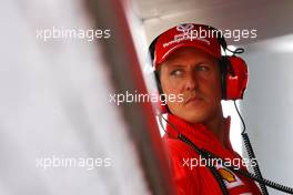 12.09.2008 MOnza, Italy,  Michael Schumacher (GER), Test Driver, Scuderia Ferrari  - Formula 1 World Championship, Rd 14, Italian Grand Prix, Friday