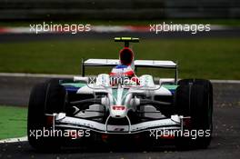 12.09.2008 Monza, Italy,  Rubens Barrichello (BRA), Honda Racing F1 Team, RA108 - Formula 1 World Championship, Rd 14, Italian Grand Prix, Friday Practice