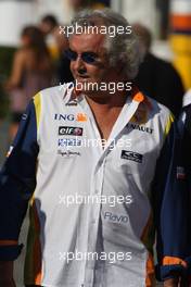 12.09.2008 MOnza, Italy,  Flavio Briatore (ITA), Renault F1 Team, Team Chief, Managing Director - Formula 1 World Championship, Rd 14, Italian Grand Prix, Friday