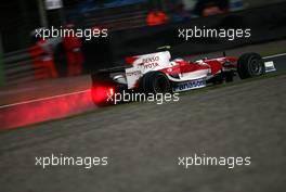 12.09.2008 MOnza, Italy,  Timo Glock (GER), Toyota F1 Team, TF108 - Formula 1 World Championship, Rd 14, Italian Grand Prix, Friday Practice