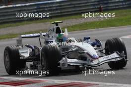 12.09.2008 Monza, Italy,  Robert Kubica (POL), BMW Sauber F1 Team, F1.08 - Formula 1 World Championship, Rd 14, Italian Grand Prix, Friday Practice