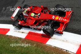 12.09.2008 Monza, Italy,  Felipe Massa (BRA), Scuderia Ferrari, F2008 - Formula 1 World Championship, Rd 14, Italian Grand Prix, Friday Practice