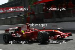 12.09.2008 MOnza, Italy,  Kimi Raikkonen (FIN), Räikkönen, Scuderia Ferrari - Formula 1 World Championship, Rd 14, Italian Grand Prix, Friday Practice
