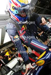 12.09.2008 MOnza, Italy,  Mark Webber (AUS), Red Bull Racing - Formula 1 World Championship, Rd 14, Italian Grand Prix, Friday Practice