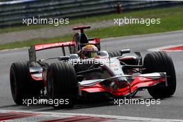 12.09.2008 Monza, Italy,  Lewis Hamilton (GBR), McLaren Mercedes, MP4-23 - Formula 1 World Championship, Rd 14, Italian Grand Prix, Friday Practice