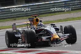 12.09.2008 Monza, Italy,  David Coulthard (GBR), Red Bull Racing, RB4 - Formula 1 World Championship, Rd 14, Italian Grand Prix, Friday Practice