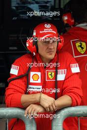 12.09.2008 Monza, Italy,  Michael Schumacher (GER), Test Driver, Scuderia Ferrari  - Formula 1 World Championship, Rd 14, Italian Grand Prix, Friday Practice