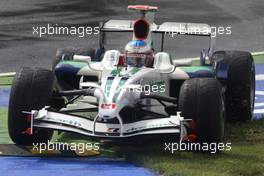 12.09.2008 Monza, Italy,  Jenson Button (GBR), Honda Racing F1 Team, RA108 - Formula 1 World Championship, Rd 14, Italian Grand Prix, Friday Practice
