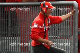 12.09.2008 MOnza, Italy,  Michael Schumacher (GER), Test Driver, Scuderia Ferrari - Formula 1 World Championship, Rd 14, Italian Grand Prix, Friday Practice