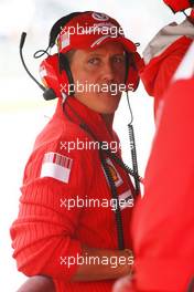 12.09.2008 MOnza, Italy,  Michael Schumacher (GER), Test Driver, Scuderia Ferrari  - Formula 1 World Championship, Rd 14, Italian Grand Prix, Friday Practice