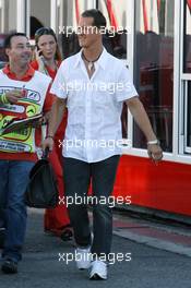 12.09.2008 MOnza, Italy,  Michael Schumacher (GER), Test Driver, Scuderia Ferrari - Formula 1 World Championship, Rd 14, Italian Grand Prix, Friday Practice