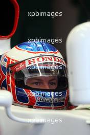 12.09.2008 Monza, Italy,  Jenson Button (GBR), Honda Racing F1 Team - Formula 1 World Championship, Rd 14, Italian Grand Prix, Friday Practice