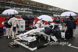 14.09.2008 Monza, Italy,  Nick Heidfeld (GER), BMW Sauber F1 Team - Formula 1 World Championship, Rd 14, Italian Grand Prix, Sunday Pre-Race Grid