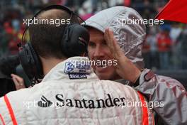 14.09.2008 Monza, Italy,  David Coulthard (GBR), Red Bull Racing - Formula 1 World Championship, Rd 14, Italian Grand Prix, Sunday Pre-Race Grid