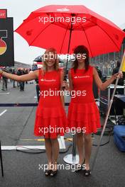 14.09.2008 Monza, Italy,  Grid girl - Formula 1 World Championship, Rd 14, Italian Grand Prix, Sunday Grid Girl