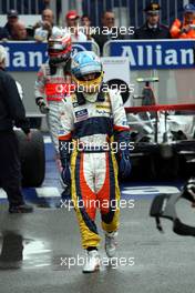 14.09.2008 Monza, Italy,  Fernando Alonso (ESP), Renault F1 Team - Formula 1 World Championship, Rd 14, Italian Grand Prix, Sunday Podium