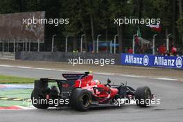 14.09.2008 Monza, Italy,  Winner, 1st, Sebastian Vettel (GER), Scuderia Toro Rosso, STR03 - Formula 1 World Championship, Rd 14, Italian Grand Prix, Sunday Podium