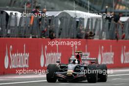 14.09.2008 Monza, Italy,  Sebastian Vettel (GER), Scuderia Toro Rosso  - Formula 1 World Championship, Rd 14, Italian Grand Prix, Sunday Podium