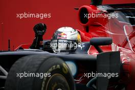 14.09.2008 Monza, Italy,  Sebastian Vettel (GER), Scuderia Toro Rosso  - Formula 1 World Championship, Rd 14, Italian Grand Prix, Sunday Podium