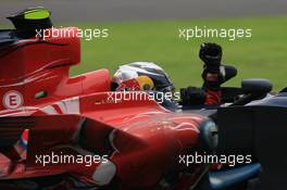 14.09.2008 Monza, Italy,  Winner, 1st, Sebastian Vettel (GER), Scuderia Toro Rosso, STR03 - Formula 1 World Championship, Rd 14, Italian Grand Prix, Sunday Podium