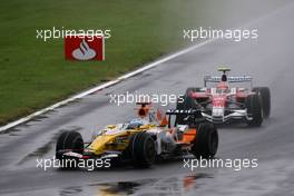14.09.2008 Monza, Italy,  Fernando Alonso (ESP), Renault F1 Team  - Formula 1 World Championship, Rd 14, Italian Grand Prix, Sunday Race