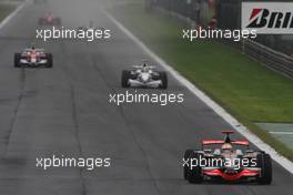 14.09.2008 Monza, Italy,  Lewis Hamilton (GBR), McLaren Mercedes, MP4-23 - Formula 1 World Championship, Rd 14, Italian Grand Prix, Sunday Race