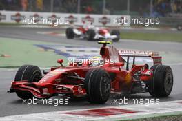14.09.2008 Monza, Italy,  Felipe Massa (BRA), Scuderia Ferrari, F2008 - Formula 1 World Championship, Rd 14, Italian Grand Prix, Sunday Race