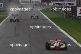 14.09.2008 Monza, Italy,  Lewis Hamilton (GBR), McLaren Mercedes, MP4-23 - Formula 1 World Championship, Rd 14, Italian Grand Prix, Sunday Race