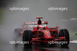 13.09.2008 Monza, Italy,  Kimi Raikkonen (FIN), Räikkönen, Scuderia Ferrari, F2008 - Formula 1 World Championship, Rd 14, Italian Grand Prix, Saturday Qualifying
