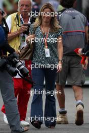 13.09.2008 Monza, Italy,  Rafaela Bassi (BRA), Girl Friend, Wife of Felipe Massa - Formula 1 World Championship, Rd 14, Italian Grand Prix, Saturday