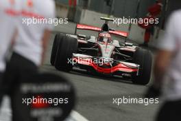 13.09.2008 Monza, Italy,  Heikki Kovalainen (FIN), McLaren Mercedes, MP4-23 - Formula 1 World Championship, Rd 14, Italian Grand Prix, Saturday Practice