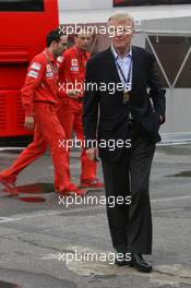 13.09.2008 Monza, Italy,  Max Mosley (GBR), FIA President - Formula 1 World Championship, Rd 14, Italian Grand Prix, Saturday