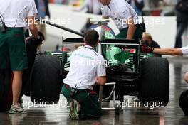 13.09.2008 Monza, Italy,  Rubens Barrichello (BRA), Honda Racing F1 Team, RA108 - Formula 1 World Championship, Rd 14, Italian Grand Prix, Saturday Practice