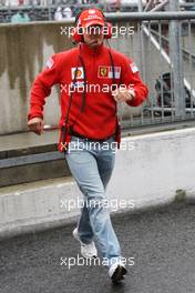 13.09.2008 Monza, Italy,  Michael Schumacher (GER), Test Driver, Scuderia Ferrari - Formula 1 World Championship, Rd 14, Italian Grand Prix, Saturday Qualifying