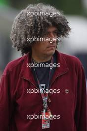 13.09.2008 Monza, Italy,  A photographer who looks like "Sideshow Bob" from "The Simpsons" - Formula 1 World Championship, Rd 14, Italian Grand Prix, Saturday