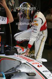 13.09.2008 Monza, Italy,  Adrian Sutil (GER), Force India F1 Team - Formula 1 World Championship, Rd 14, Italian Grand Prix, Saturday Practice