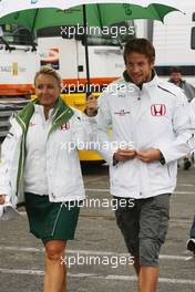 14.09.2008 Monza, Italy,  Jenson Button (GBR), Honda Racing F1 Team - Formula 1 World Championship, Rd 14, Italian Grand Prix, Sunday