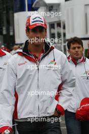 14.09.2008 Monza, Italy,  Adrian Sutil (GER), Force India F1 Team - Formula 1 World Championship, Rd 14, Italian Grand Prix, Sunday