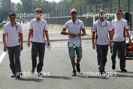 11.09.2008 MOnza, Italy,  Adrian Sutil (GER), Force India F1 Team  - Formula 1 World Championship, Rd 14, Italian Grand Prix, Thursday