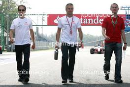 11.09.2008 MOnza, Italy,  Heikki Kovalainen (FIN), McLaren Mercedes  - Formula 1 World Championship, Rd 14, Italian Grand Prix, Thursday