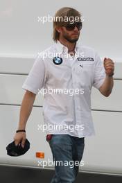 11.09.2008 MOnza, Italy,  Nick Heidfeld (GER), BMW Sauber F1 Team - Formula 1 World Championship, Rd 14, Italian Grand Prix, Thursday