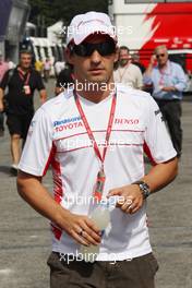 11.09.2008 MOnza, Italy,  Timo Glock (GER), Toyota F1 Team - Formula 1 World Championship, Rd 14, Italian Grand Prix, Thursday