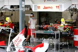11.09.2008 MOnza, Italy,  Toyota F1 Team - Formula 1 World Championship, Rd 14, Italian Grand Prix, Thursday