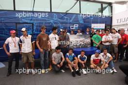 11.09.2008 MOnza, Italy,  F1 and GP2 Drivers give support to the Gonzalo Rodriguez Memorial Foundation at the GP2 Hospitality - Formula 1 World Championship, Rd 14, Italian Grand Prix, Thursday