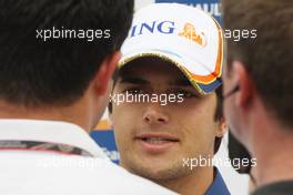 11.09.2008 MOnza, Italy,  Nelson Piquet Jr (BRA), Renault F1 Team - Formula 1 World Championship, Rd 14, Italian Grand Prix, Thursday