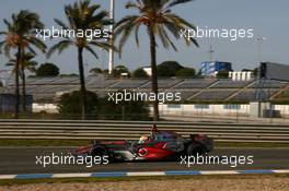 16.01.2008 Jerez, Spain,  Lewis Hamilton (GBR), McLaren Mercedes - Formula 1 Testing, Jerez