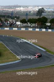 16.01.2008 Jerez, Spain,  Lewis Hamilton (GBR), McLaren Mercedes - Formula 1 Testing, Jerez