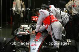 16.01.2008 Jerez, Spain,  Lewis Hamilton (GBR), McLaren Mercedes - Formula 1 Testing, Jerez