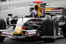 14.02.2008 Jerez, Spain,  David Coulthard (GBR), Red Bull Racing, RB4 - Formula 1 Testing, Jerez